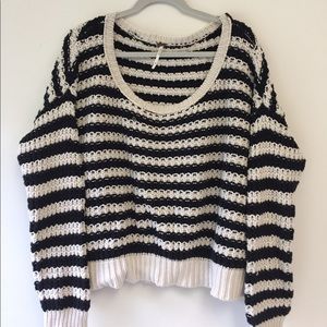 Free People at the Beach Chunky Knit Sweater